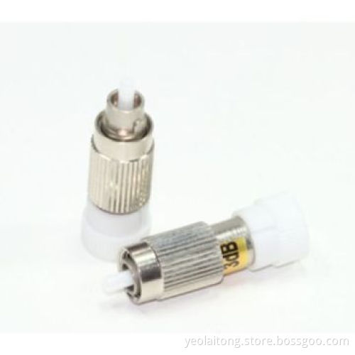 FC fiber-optic attenuator for data networks